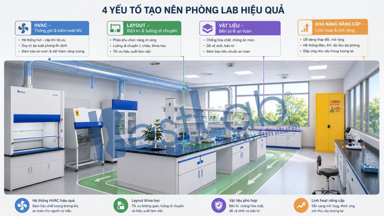 THIẾT KẾ PHÒNG THÍ NGHIỆM